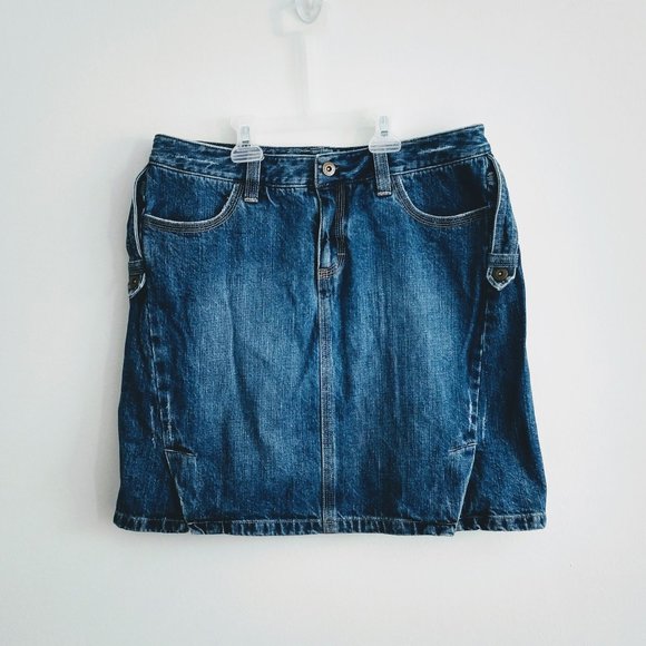 Tommy Hilfiger Denim Mini Skirt - Picture 1 of 6